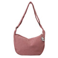 Bolsos bandolera de pana para mujer