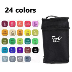 168 Color Marker Pen Set