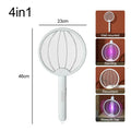 4 in 1 Electric Mosquito Killer Fly Swatter Tra