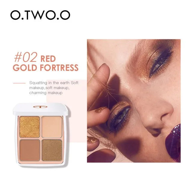 Paleta de sombras de ojos de colores para maquillaje, kit cosmético