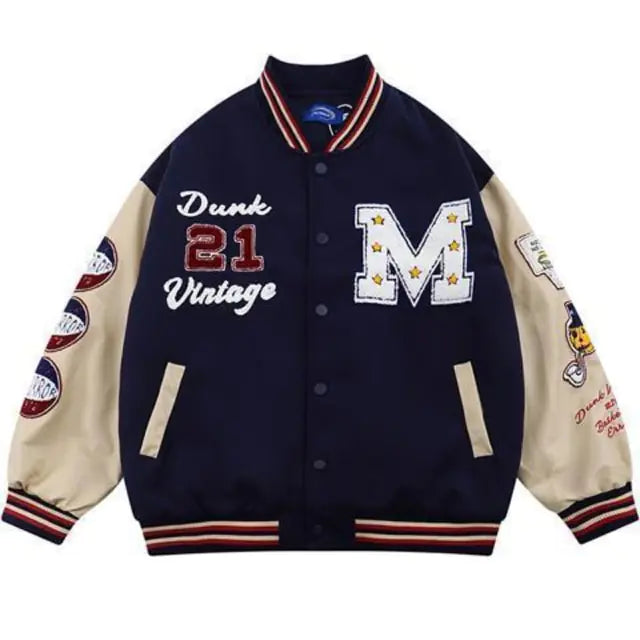 Chaqueta estilo hip hop retro Y2K