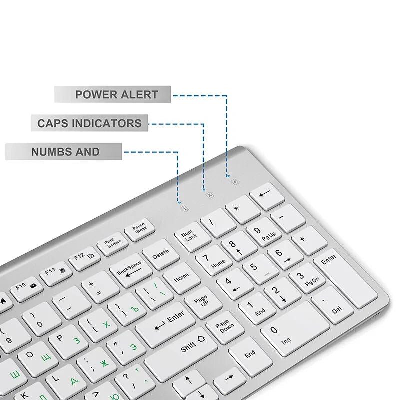 Combo de teclado y ratón inalámbricos