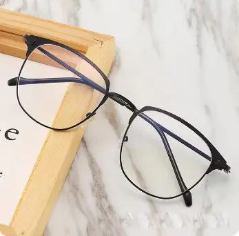 Gafas retro para miopía, montura media (hombres y mujeres)