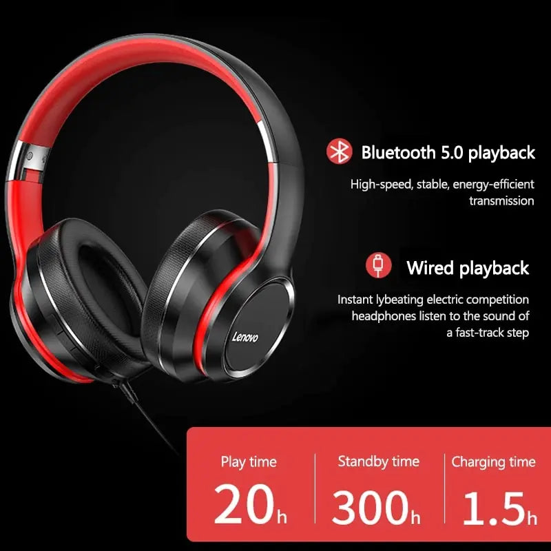 Auriculares para juegos con Bluetooth, plegables y con diadema