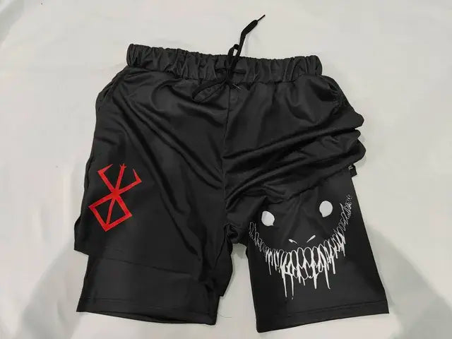 Pantalones cortos 2 en 1 de Anime Gym