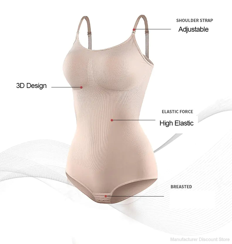 Body adelgazante con control de abdomen