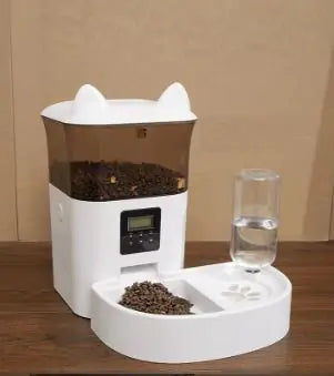 Bebedero y comedero automático para mascotas, 4 l, para gatos y perros