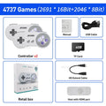 Consola de videojuegos compatible con HDMI con 1500 juegos para SNES/NES