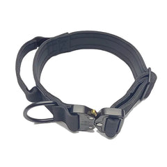 Adjustable Nylon Tactical Dog Collar and Leash