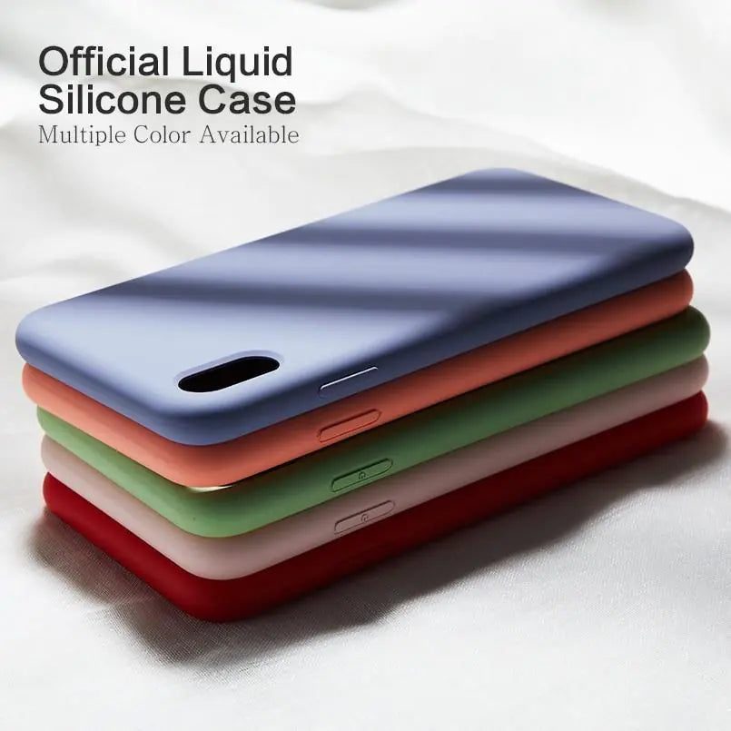 Funda de silicona original negra