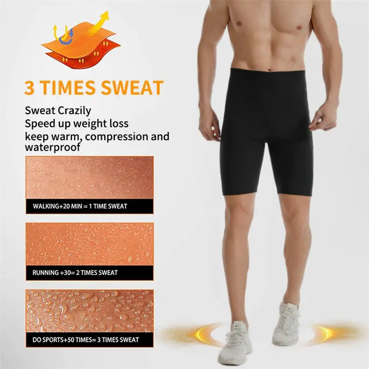 Pantalones cortos de sauna para hombre
