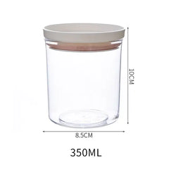 Transparent Food Canister