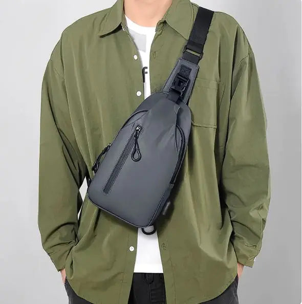 Bolso de pecho de moda para hombre