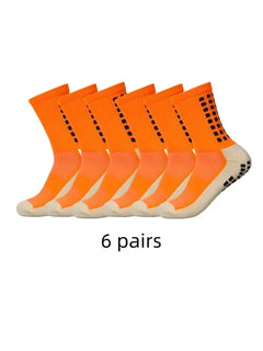 Anti-Skid Classic Sports Socks With Adhesive Points