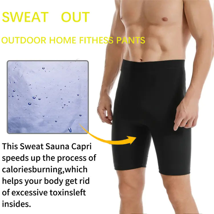Pantalones cortos de sauna para hombre