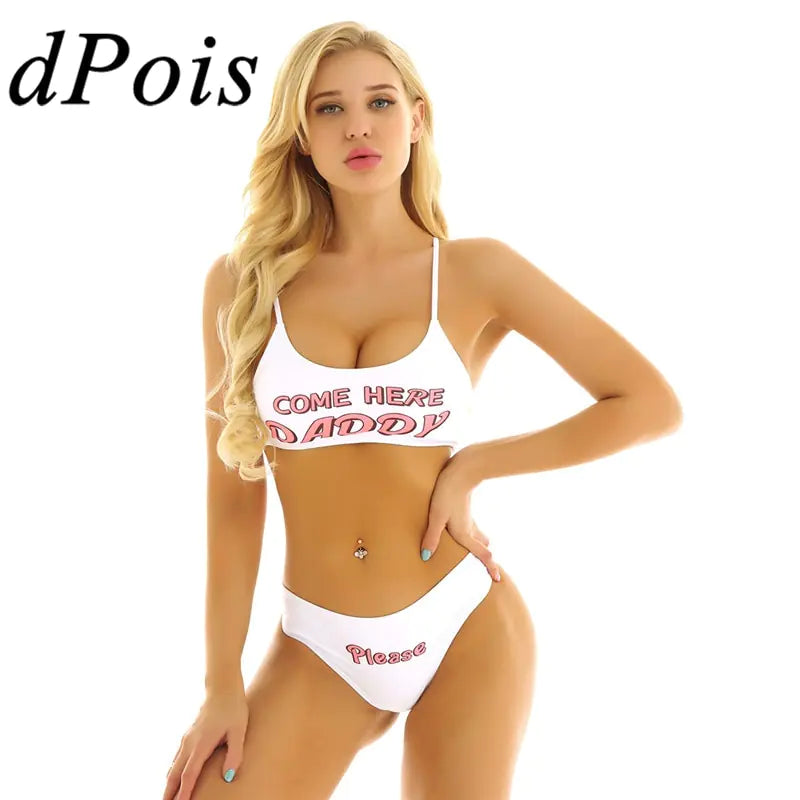 Conjunto de lencería sexy de bikini Traje de baño