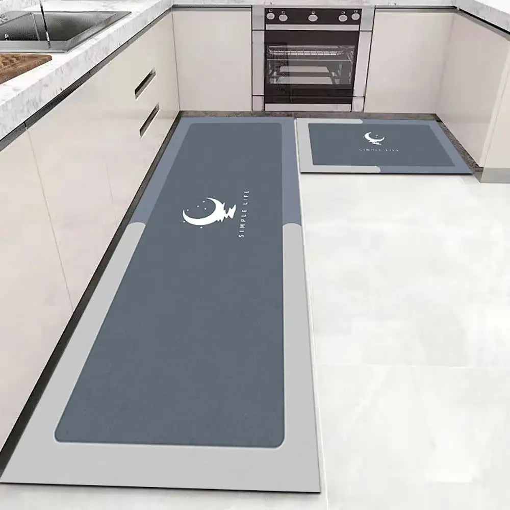Alfombrilla de cocina moderna antideslizante