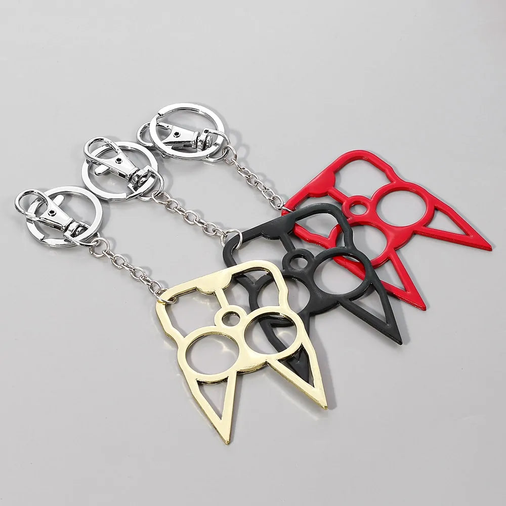 Llavero de gato: elegante joyería de aleación de moda para mujeres y niñas