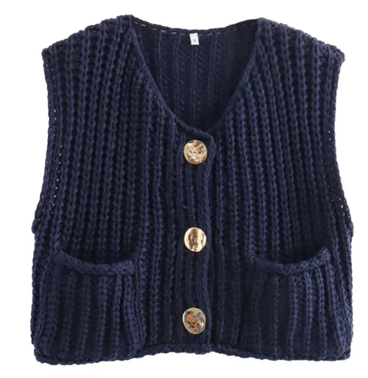 Loose Casual Thick Knitted Cardigan