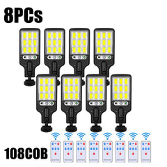 Solar Led Light Outdoor Wall Lamp Waterproof 3 Modes