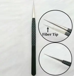 Pinzas de precisión para extensiones de pestañas de gran volumen