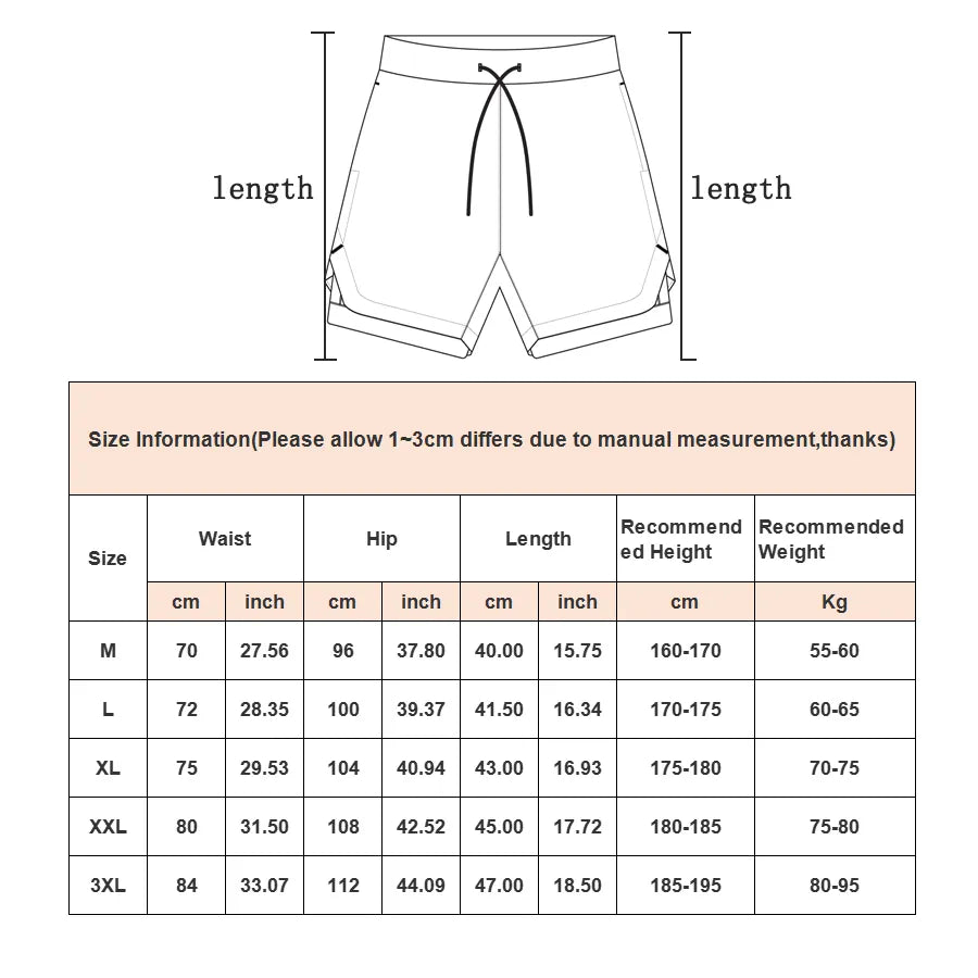 Pantalones cortos de camuflaje para correr para hombre, para deportes de gimnasio