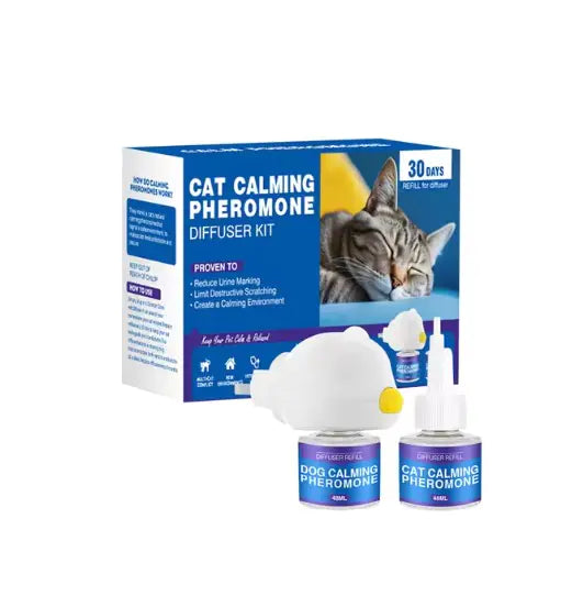 Difusor de feromonas calmantes para gatos y perros