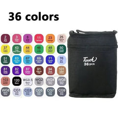 168 Color Marker Pen Set