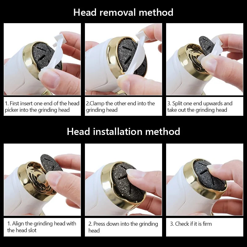 Rechargeable Electric Foot File Sander