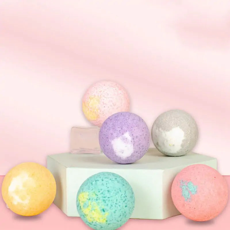Juego de bombas de baño orgánicas