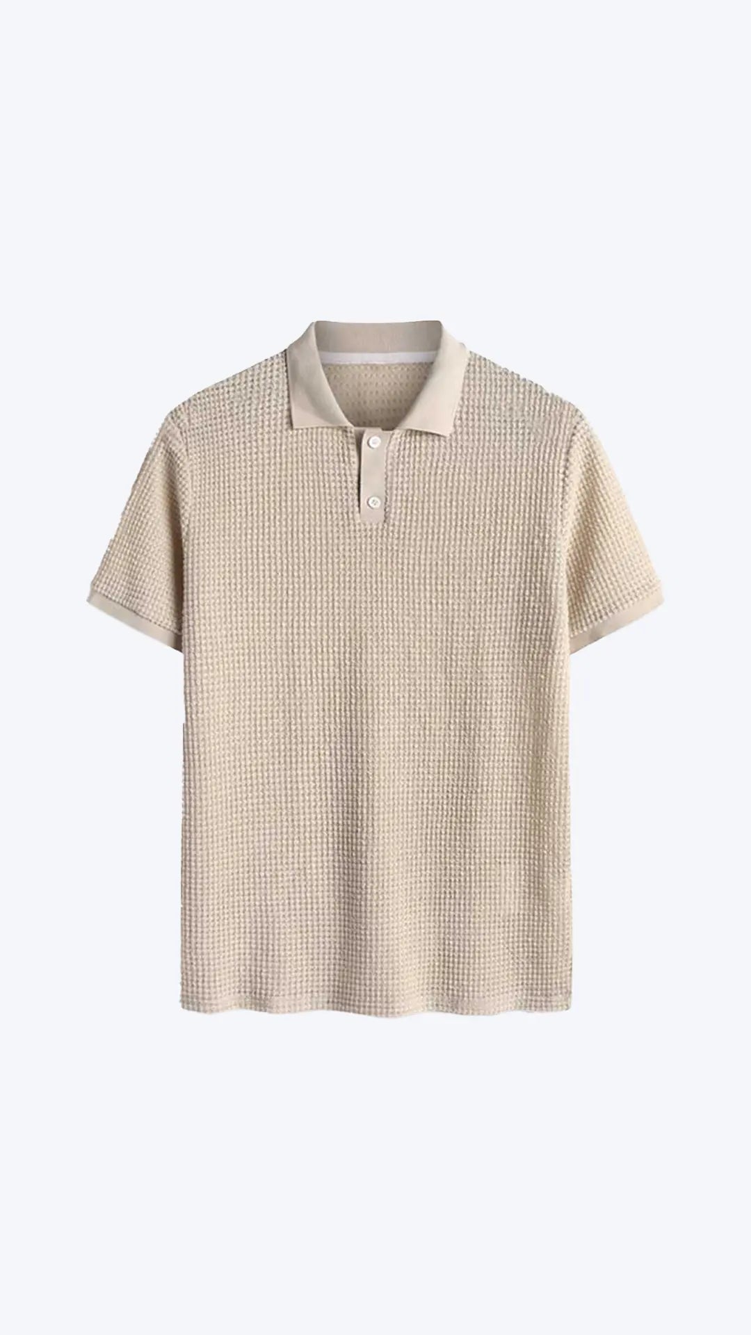 Polo de punto de manga corta