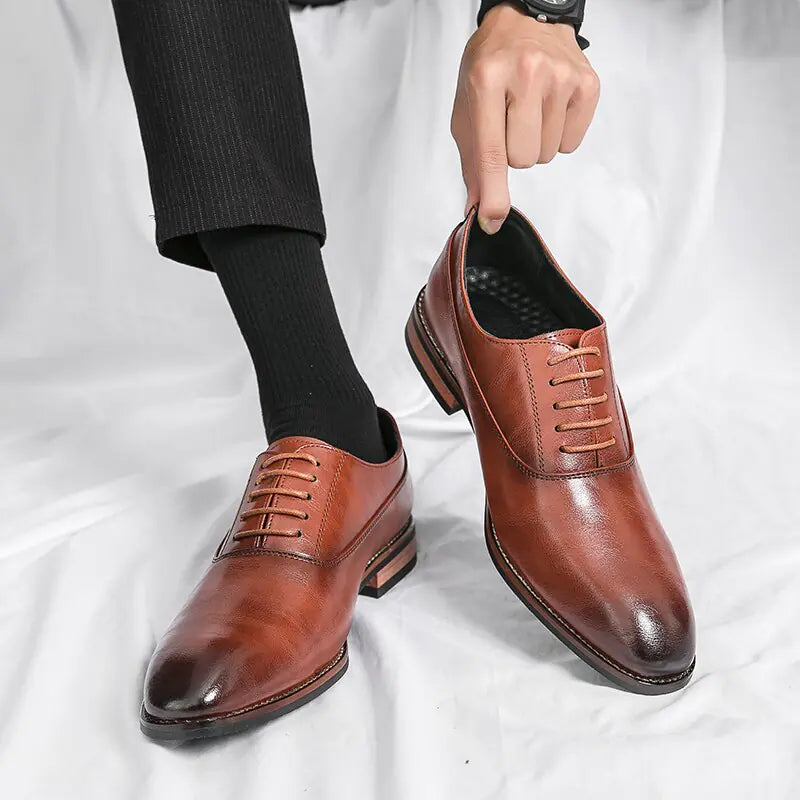 Zapatos de lujo de alta calidad para hombre