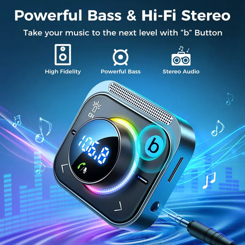 Adaptador Bluetooth para coche