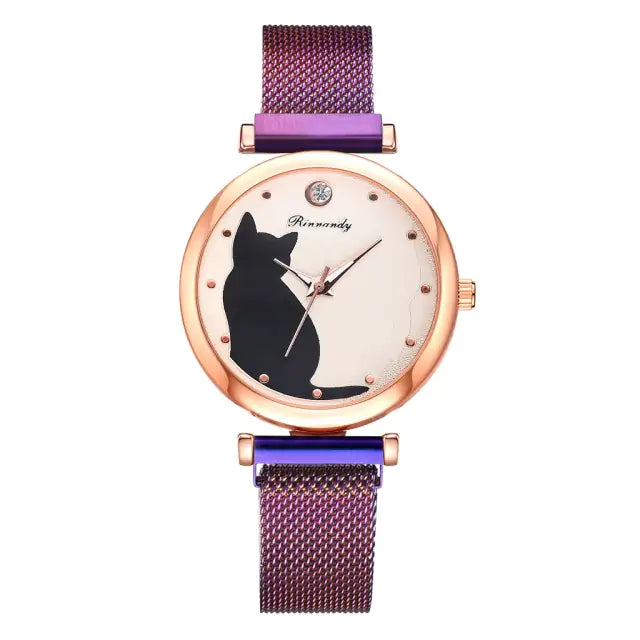 Conjunto de reloj de moda para mujer