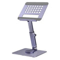 Soporte de aluminio para tableta