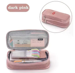 Korean Style Large Pen Box – Spacious Pencil Case