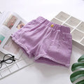 Nuevos pantalones cortos de mezclilla para niñas de estilo occidental