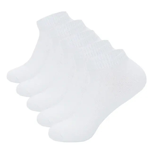 Calcetines de algodón de corte bajo