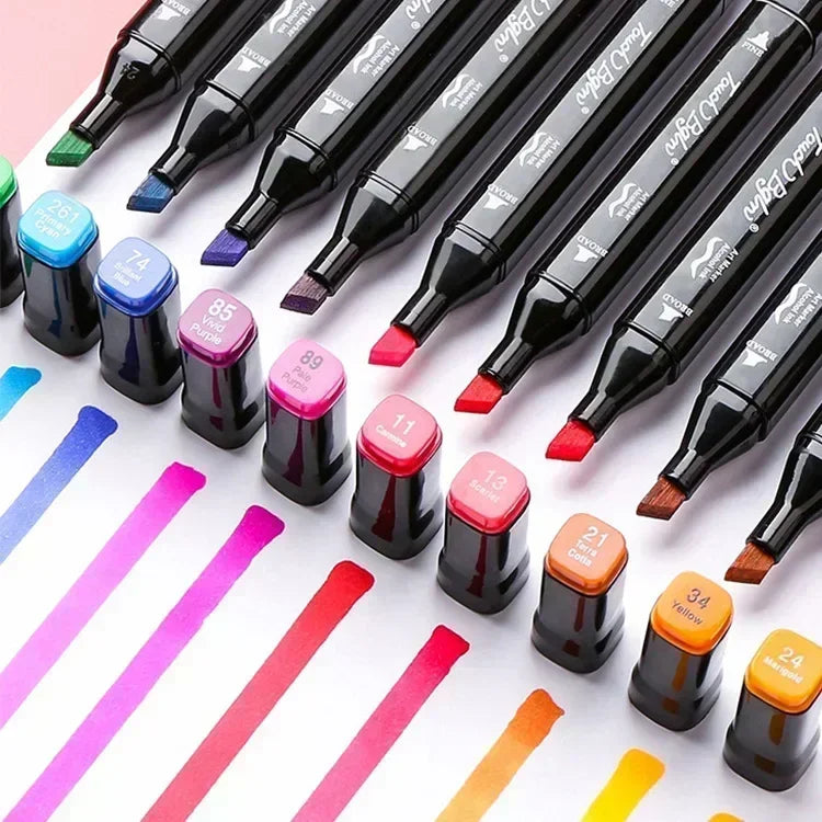 Juego de rotuladores de 168 colores