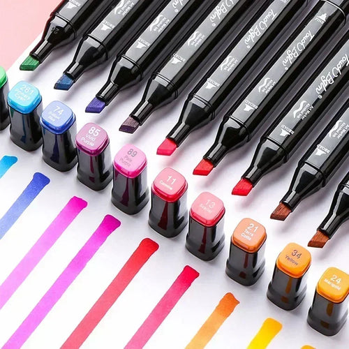 Juego de rotuladores de 168 colores