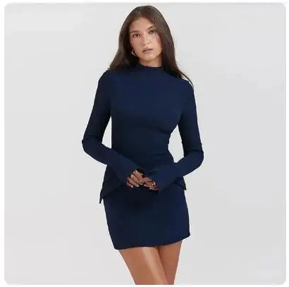 Mini vestido glamuroso