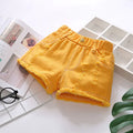 Nuevos pantalones cortos de mezclilla para niñas de estilo occidental