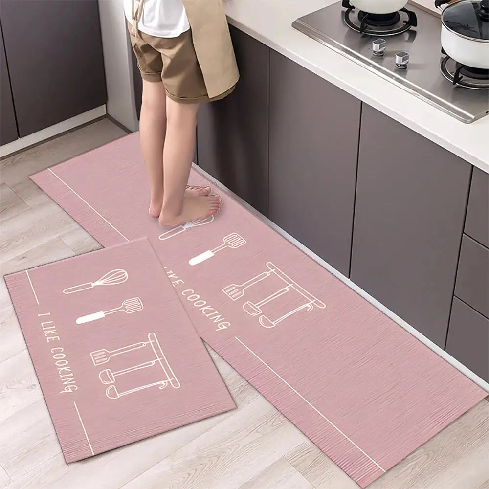 Alfombrilla de cocina moderna antideslizante