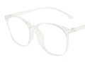 Gafas redondas con bloqueo de luz azul, gafas ópticas