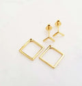 Simple Graceful Geometric Earings