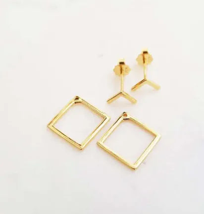 Pendientes geométricos sencillos y elegantes