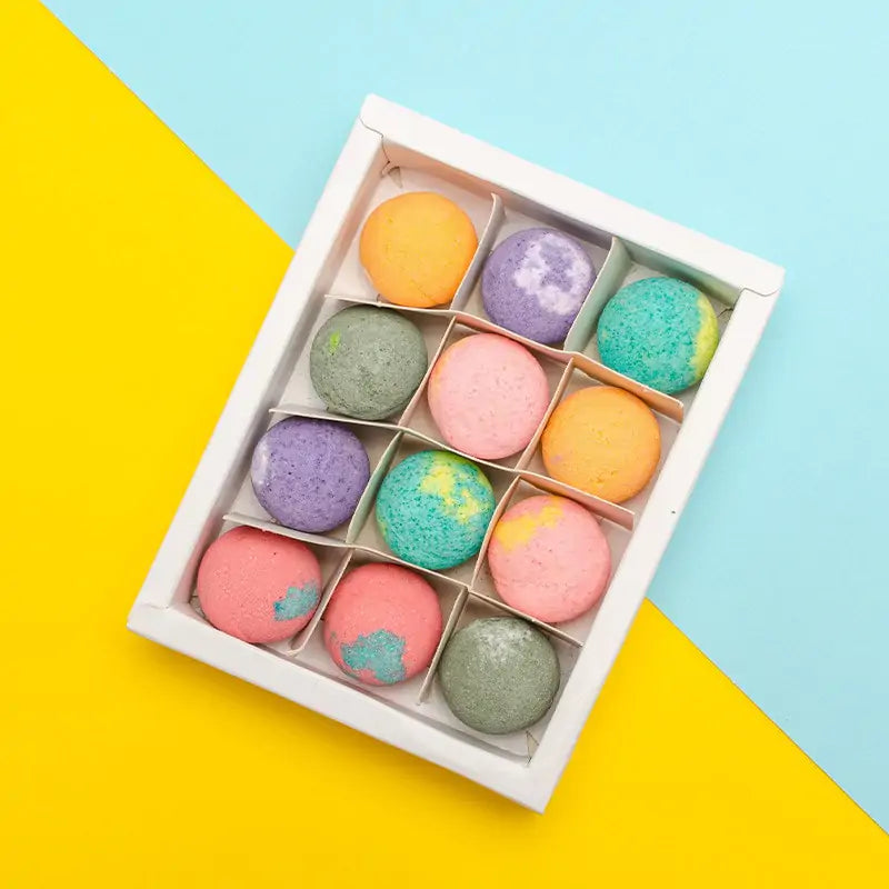 Juego de bombas de baño orgánicas