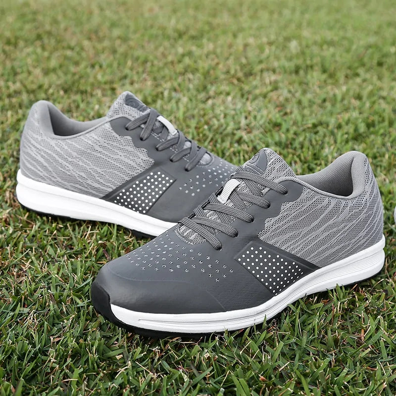 Nuevos zapatos de golf impermeables para hombres, zapatillas de entrenamiento