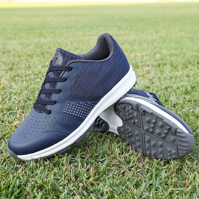 Nuevos zapatos de golf impermeables para hombres, zapatillas de entrenamiento