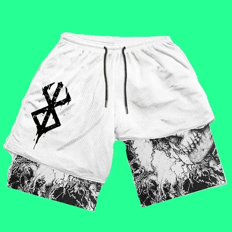 Pantalones cortos 2 en 1 de Anime Gym